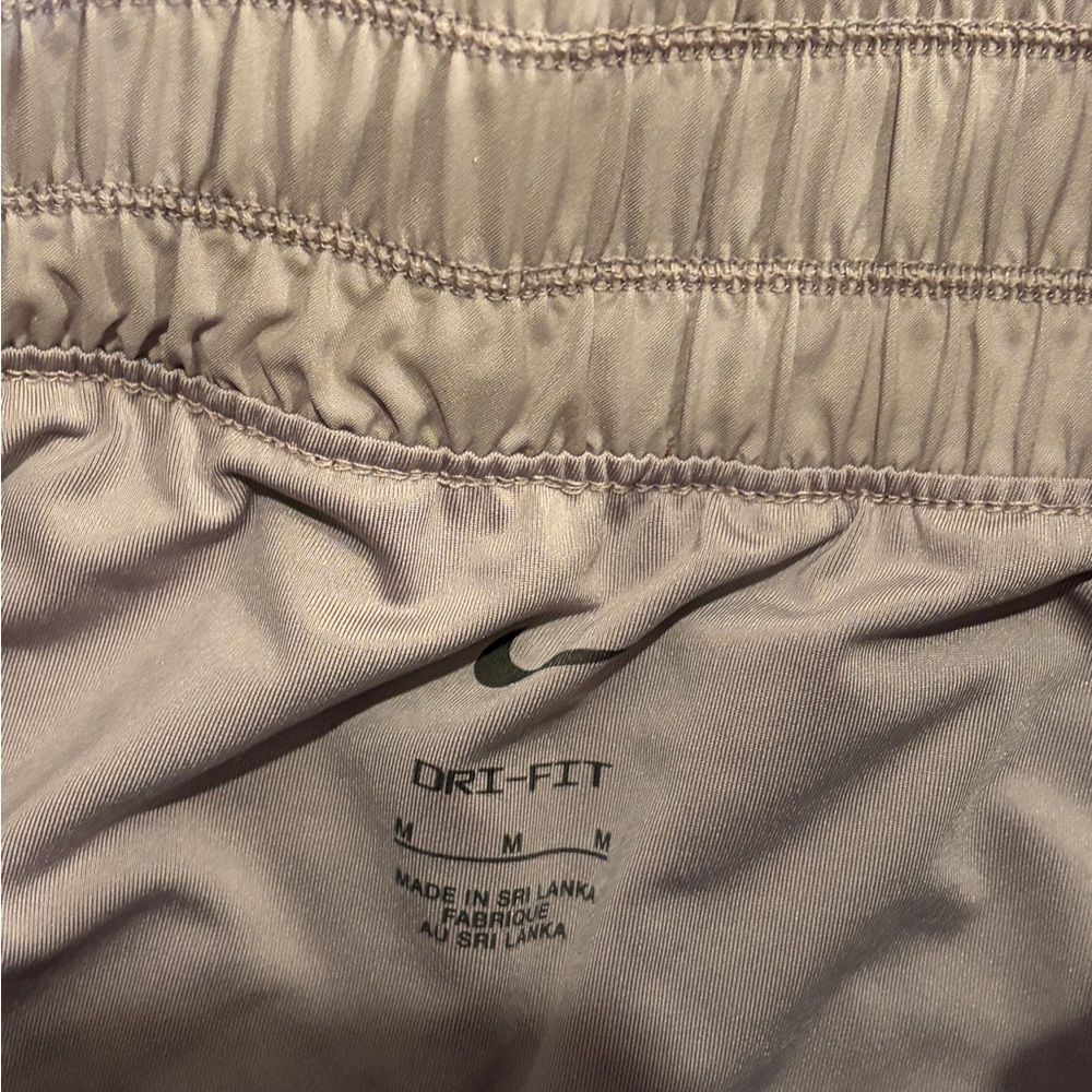 Nike Women's Athletic Shorts in Beige - Picture 3 of 4
